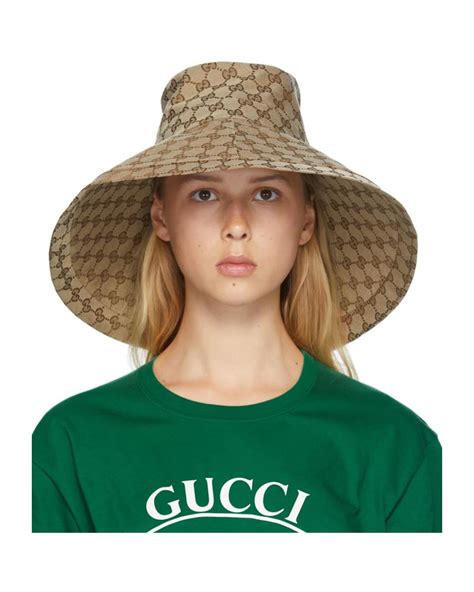 gucci beach hat
